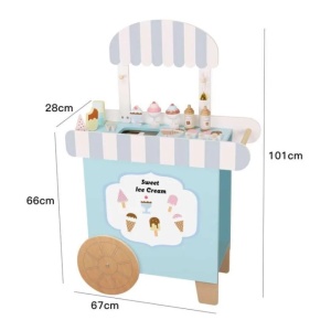 Play House Ice Cream edukativna drvena igračka Hwb309181