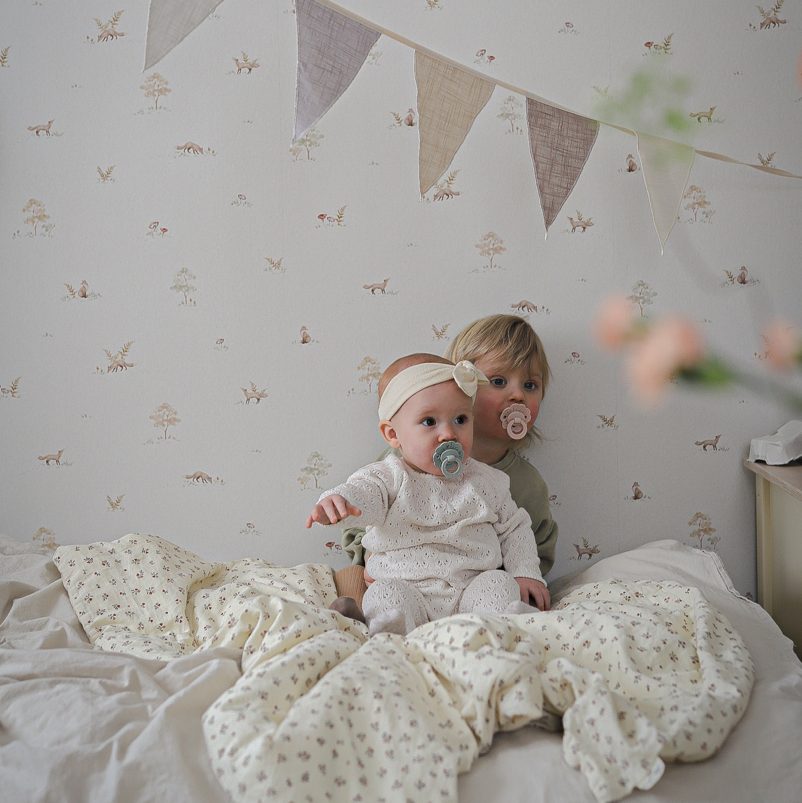 Elodie Binky Bloom Nb Powder Pink Duda 30107101152Na