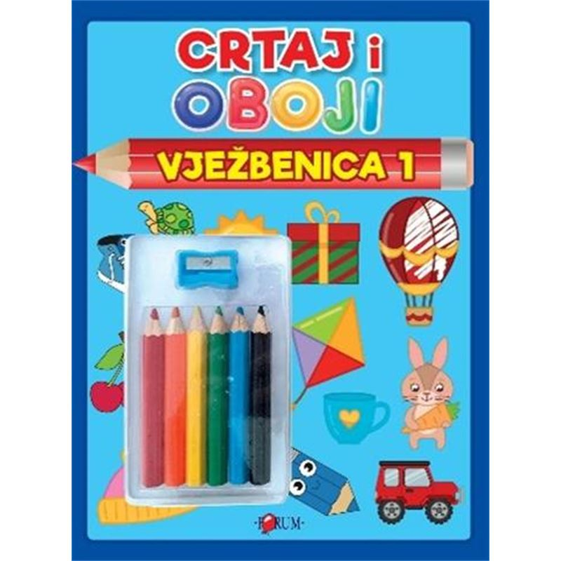 For:Crtaj I Oboji-Vježbenica 1