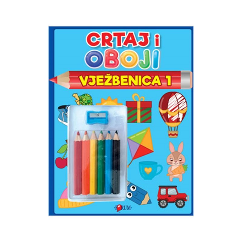 For:Crtaj I Oboji Vježbenica 4