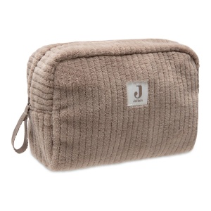 Neseser Cloudy Rib Milky Coffee Jollein