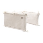 Ogradica za krevetac 180X30Cm Cloudy Rib Oatmeal Jollein