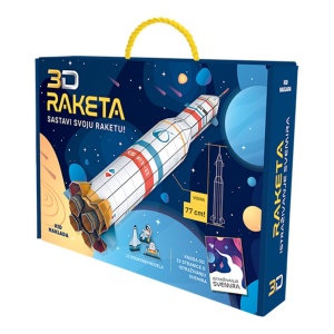 3D raketa - istraživanje svemira Kid naklada