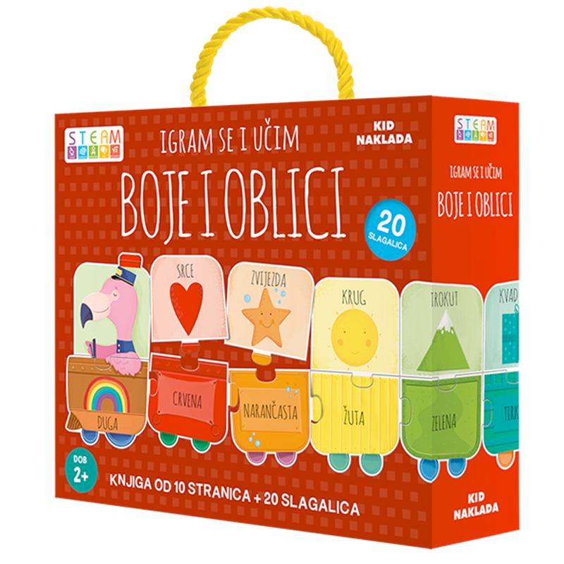 KID NAKLADA Kid:Igram Se I Učim: Boje I Oblici