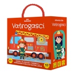 Knjiga + slagalice: vatrogasci Kid naklada