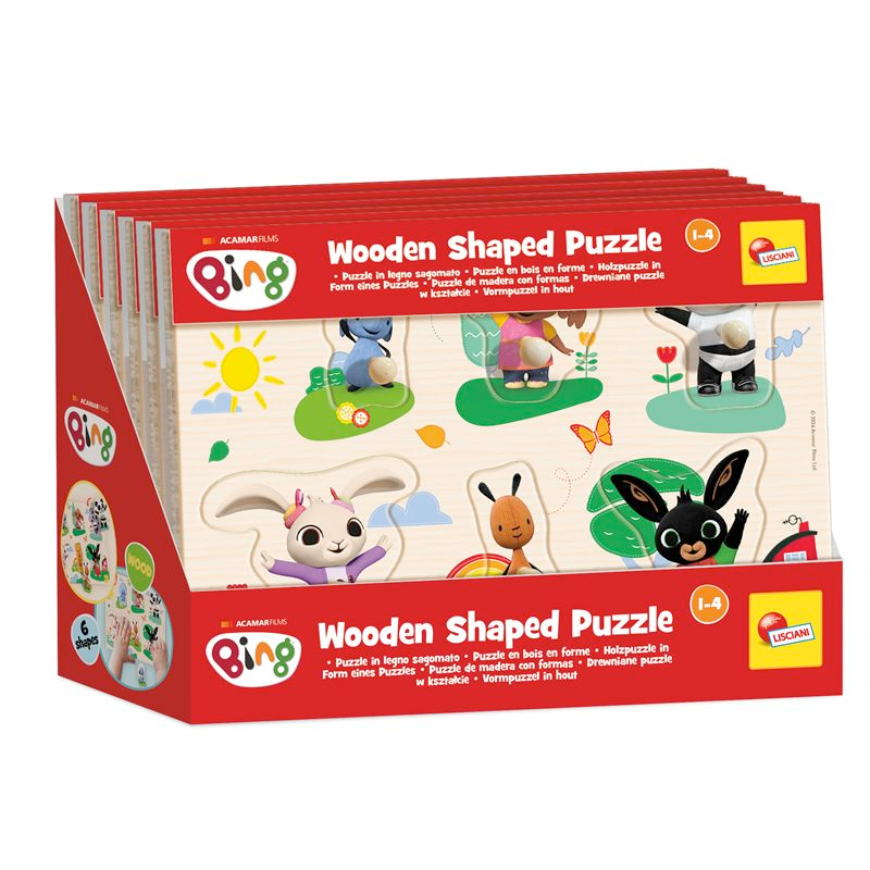 Lis:Bing Wodden Shaped Puzzle Maxi