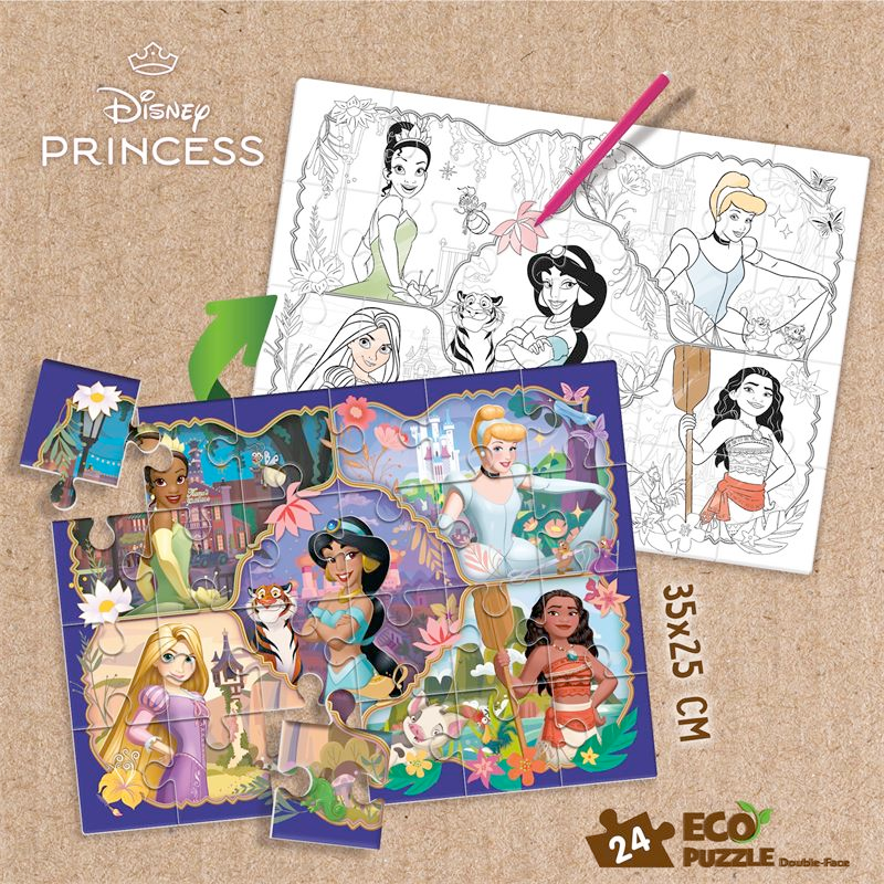Lis:Disney Eco Puzzle Mini Df 24 Princess