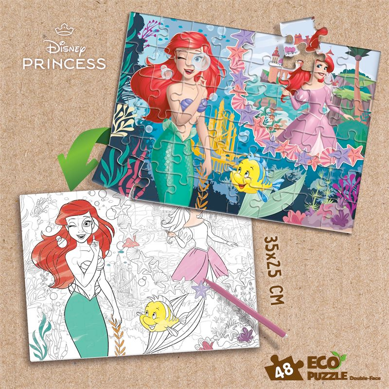 Lis:Disney Eco Puzzle Mini Df 48 Ariel