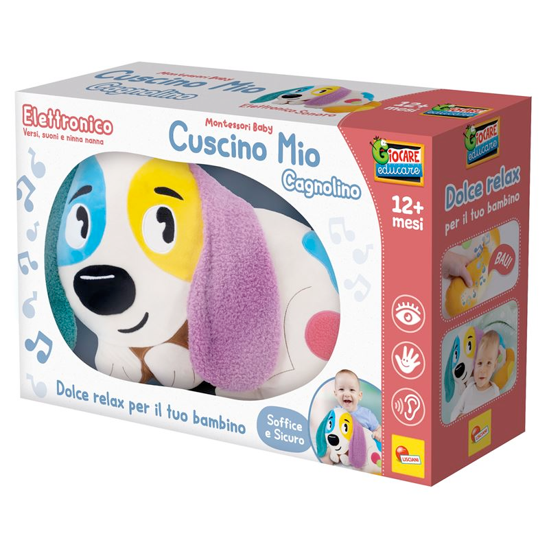 Lis:Montessori Baby Jastuk Moj Pas
