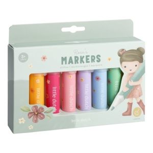 Flomasteri Rosa&Friends Little Dutch 7364-126749