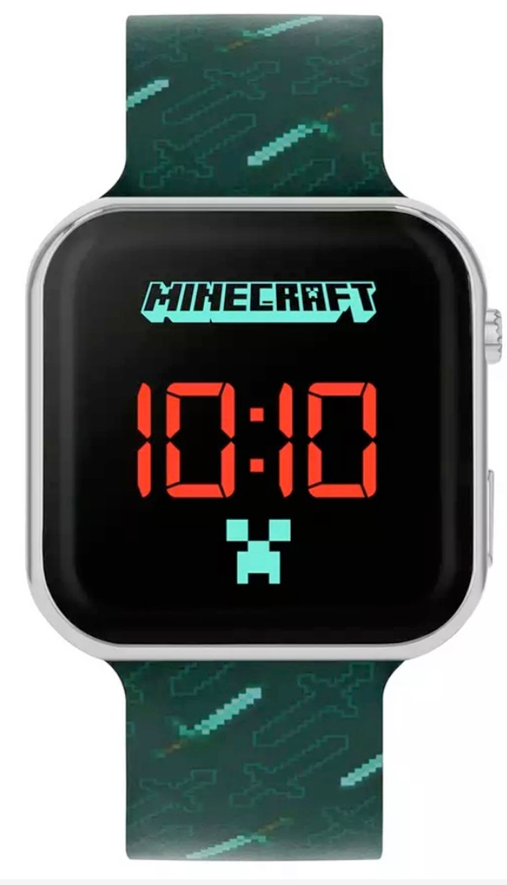 Minecraft Digitalni Led Sat