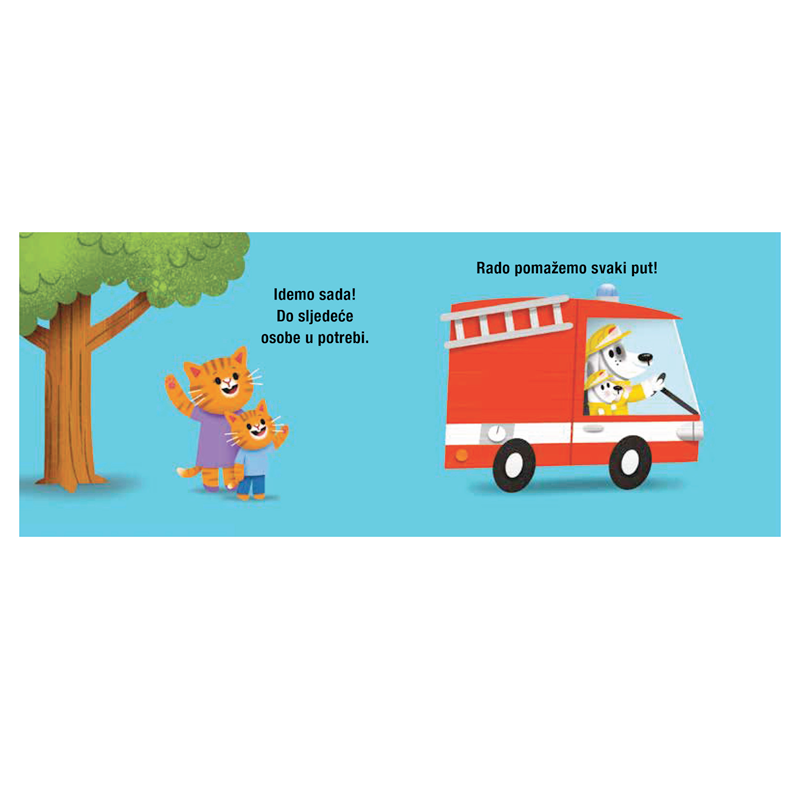 Ode:Knjiga Sa Točkićima-Vatrogasno Vozilo