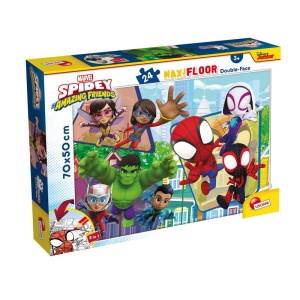 Marvel puzzle DF Maxi Floor 24 Spiderman Lisciani