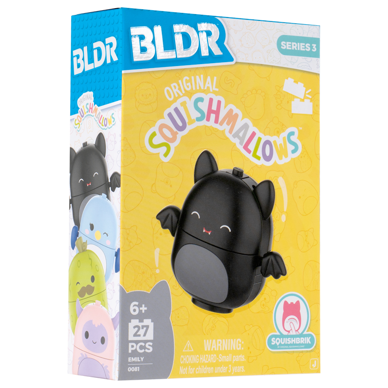 Bldr:Squishmallows Buildable Figure Emiliy W3