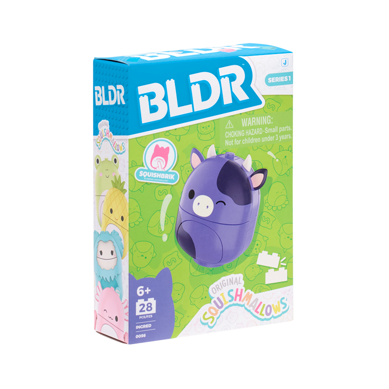 Bldr:Squishmallows Buildable Figure Ingred W1