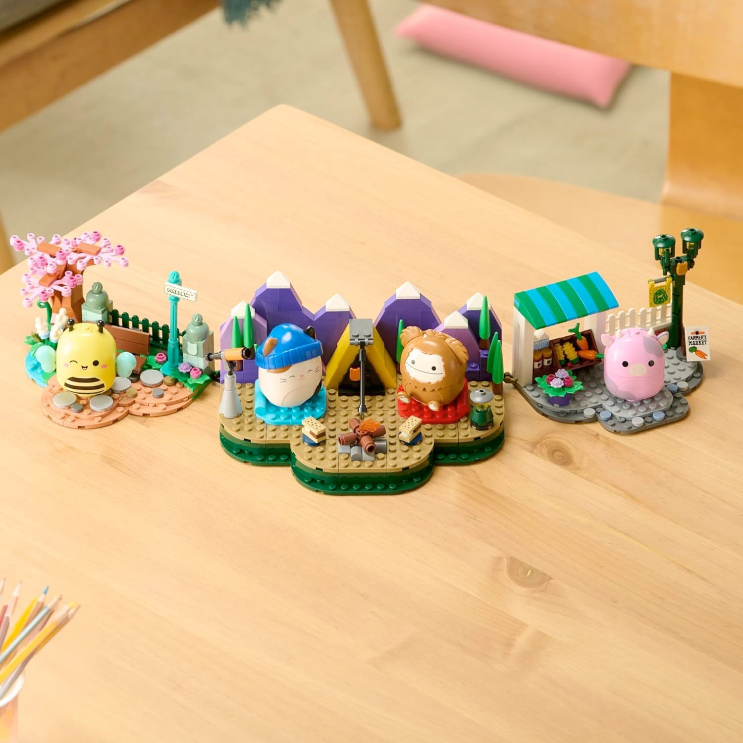 Bldr:Squishmallows Building Set Pattys Farmers Market With Patt