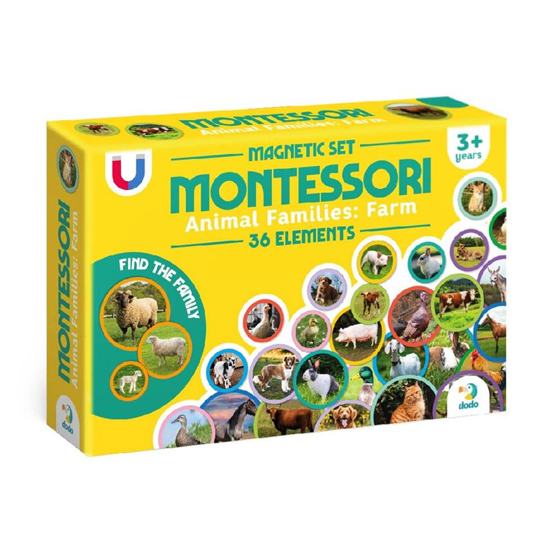 Dodo:Magnetni Set Montessori Životinje Na Farmi