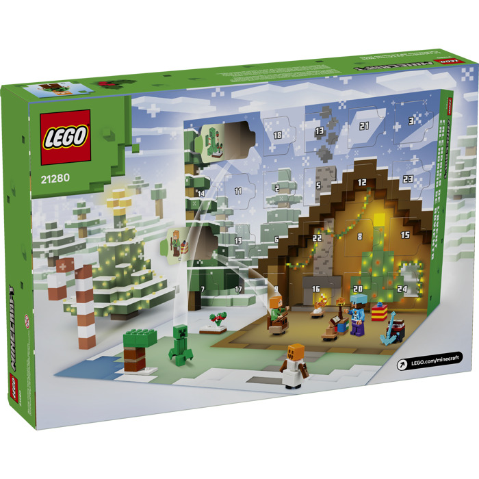 Lego Advent Kalendar Minecraft 2025 21280