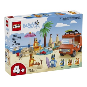 Kocke Lego Blueyeva plaža i putovanje porodice autom 11202
