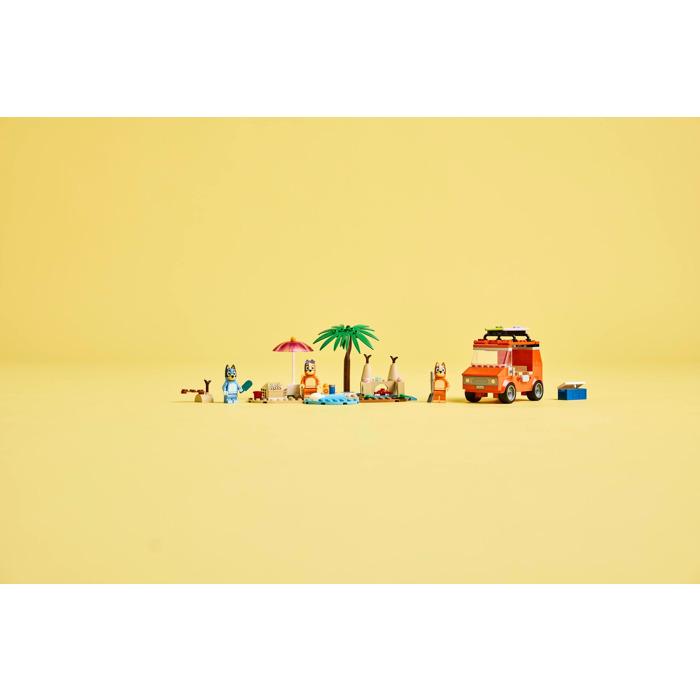 Lego Blueyeva Plaža I Putovanje Porodice Autom 11202