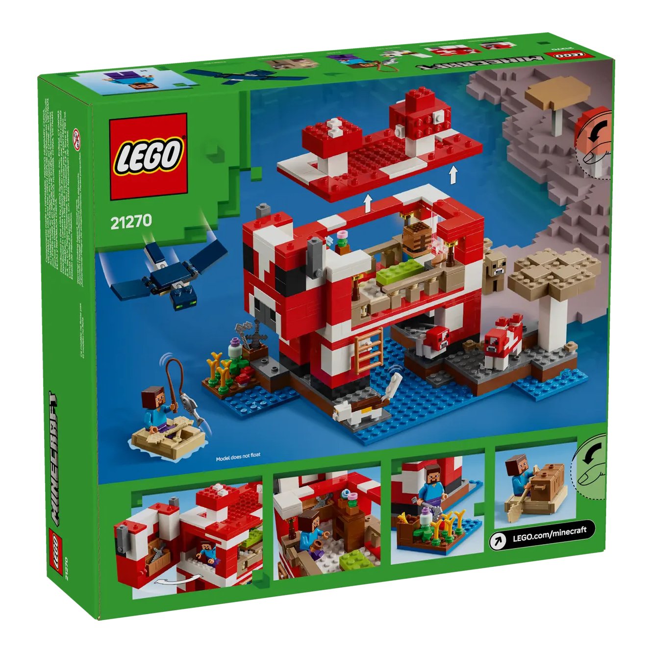 Lego Kućica Za Gljive 21270