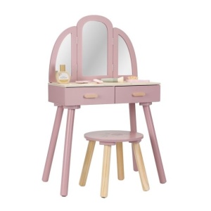 Drveni set Little Dutch stolić za uljepšavanje Ld2513