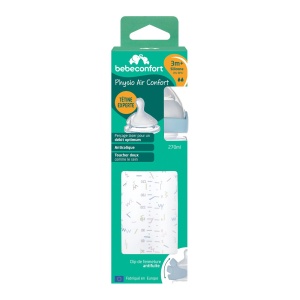 Bočica Bebeconfort Physio Air Confort 270 mL plava 3102202160