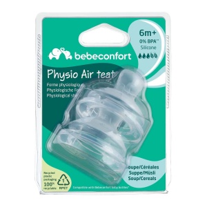 Silikonski sisač za bočice Bebeconfort Physio Air 6Mj+ 3102202250