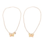 Ogrlica Great Pretenders BFF Pink Butterfly Share & Tear 86113 - Image 1