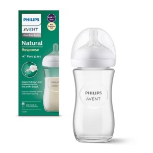Bočica Philips Avent Response Staklena Natural 3.0 240Ml Scy933/01
