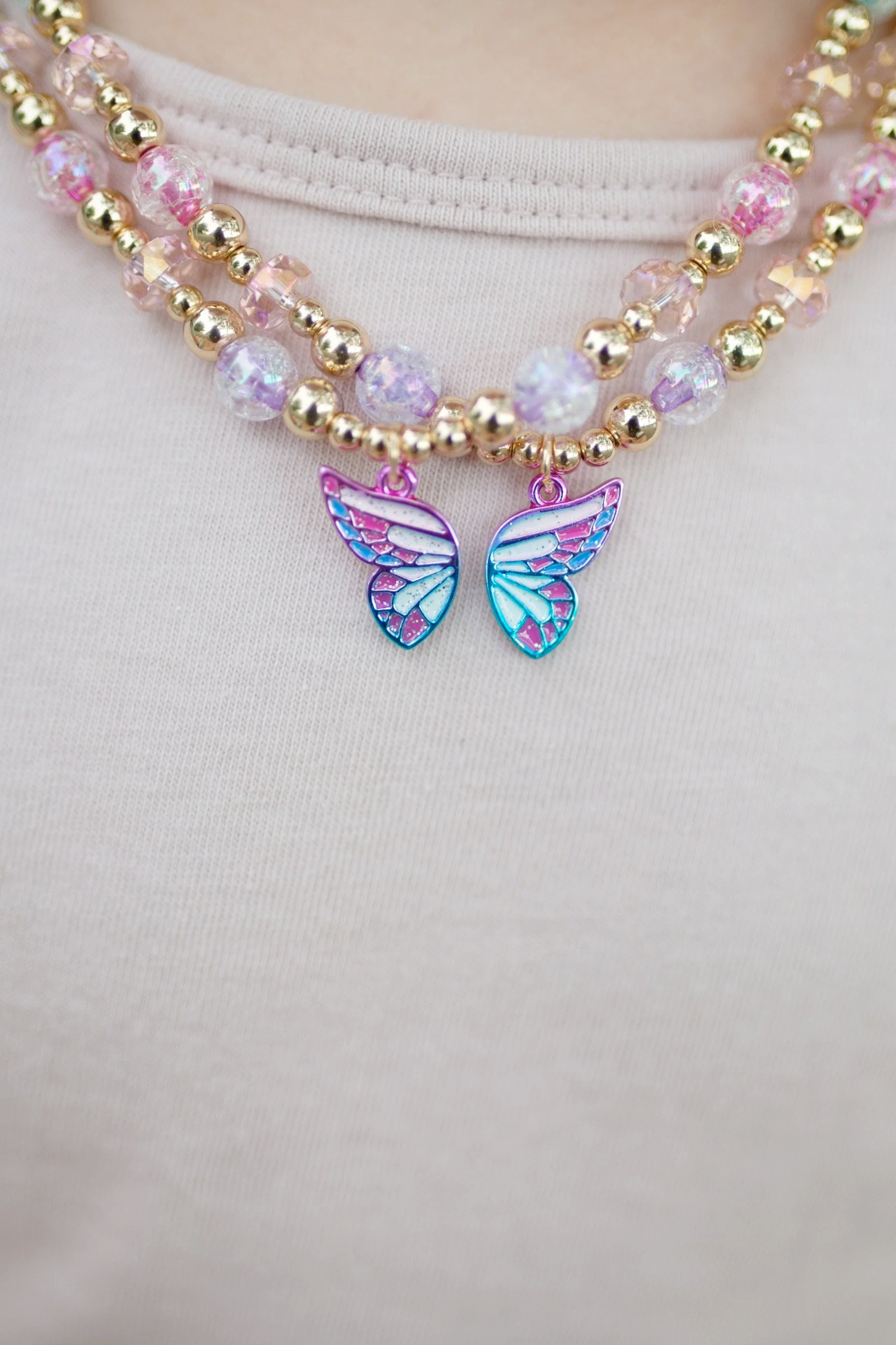 Butterfly Wishes Bff Ogrlica Set 86120