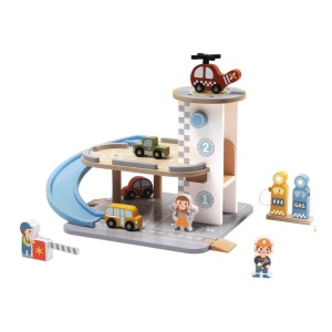 Igračka Drvena Garaža Set 312596