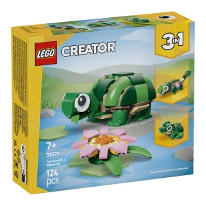 Kockice LEGO Kornjača sa cvijetom lopoča 31377