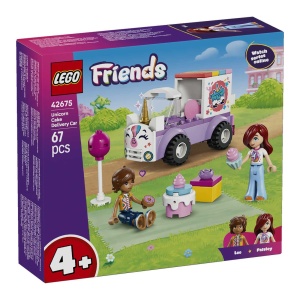 Kockice Lego Auto za dostavu slatkiša u obliku jednoroga 42675