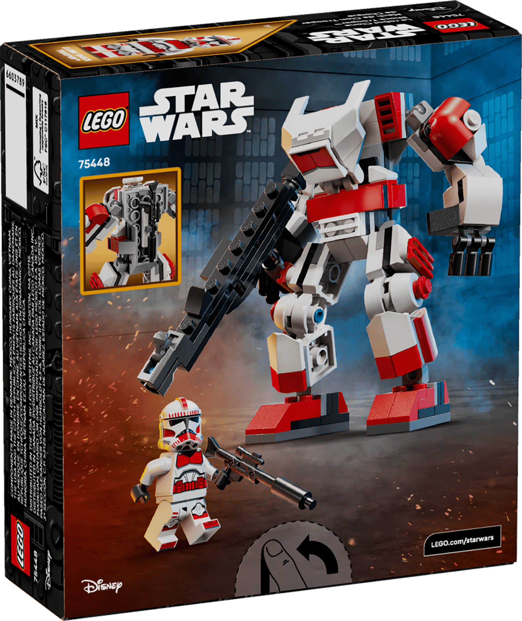 Lego Clone Shock Trooper Mech 75448