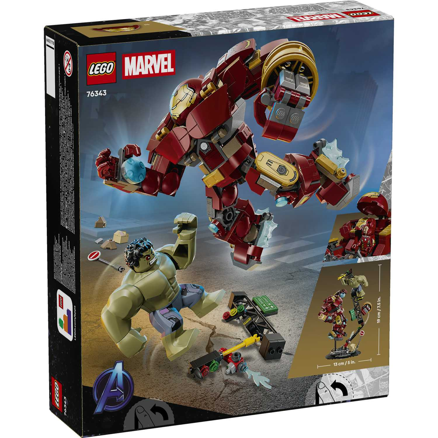Lego Epska Bitka Hulkbuster Vs Hulk 76343