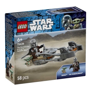 Kockice Lego Mandalorian i Groguov brzi motocikl 75436