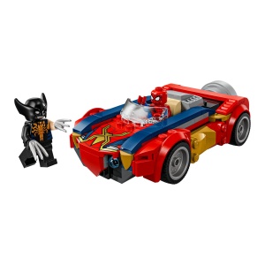 Kockice Lego Spider Man Car Vs Venomized Wolverine 76336