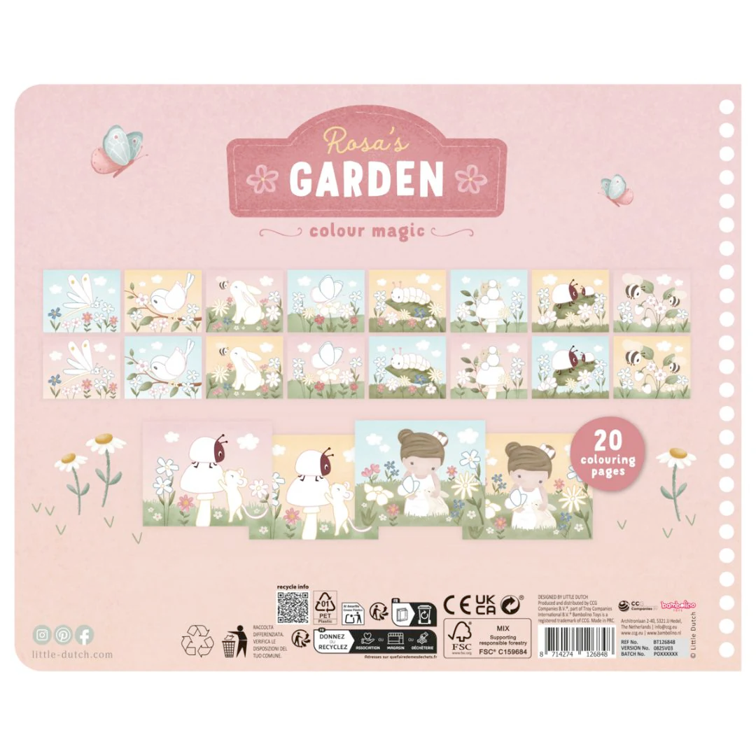 Little Dutch Čarobna Bojanka Rosa & Friends 126848