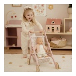 Drvena Kolica za lutke Little Dutch Soft Flowers Ld2518 - Image 2