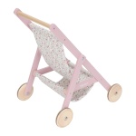 Drvena Kolica za lutke Little Dutch Soft Flowers Ld2518 - Image 3