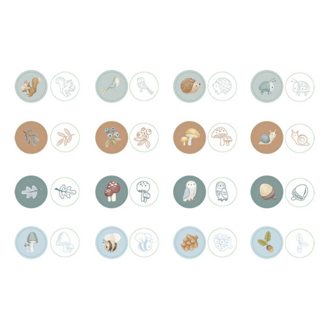 Little Dutch Štampaljke Forest Friends 126022