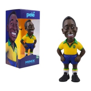 Figura Minix 12 Cm Pele Brazil Mnx18024