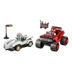 Kockice Lego sonic the Hedgehog Silvers Car Vs Knuckles Monster Truck 77118 - Image 3
