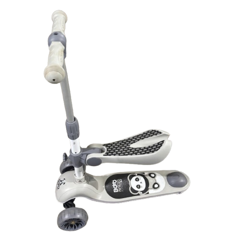Outlet: Romobil BOYO Mini Led 3u1 sivi - Image 1