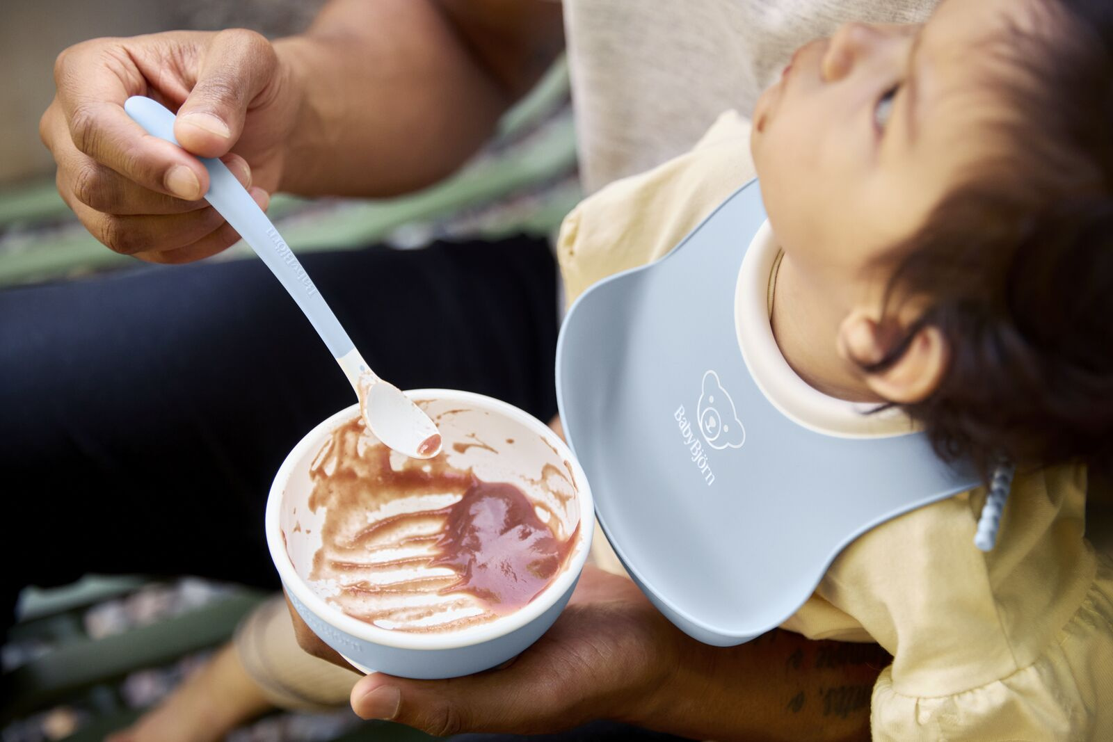 Babybjörn Set Za Jelo Powder Blue 078002