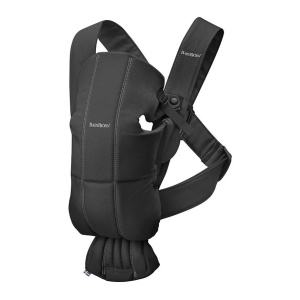 Nosiljka Babybjörn Mini Woven Black 021156 - Image 1