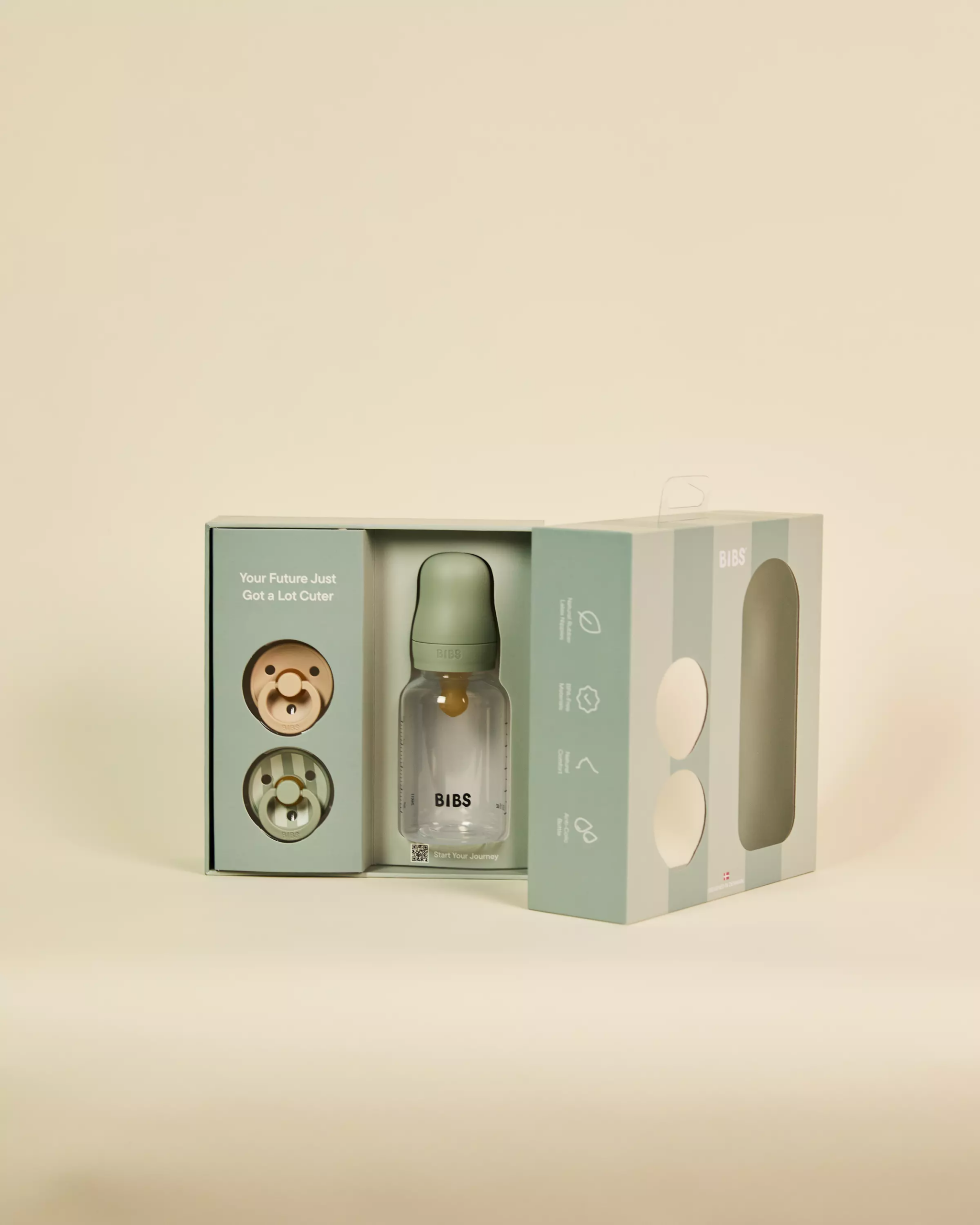 Bibs Baby Sprinkle Sage Poklon Set 7500145