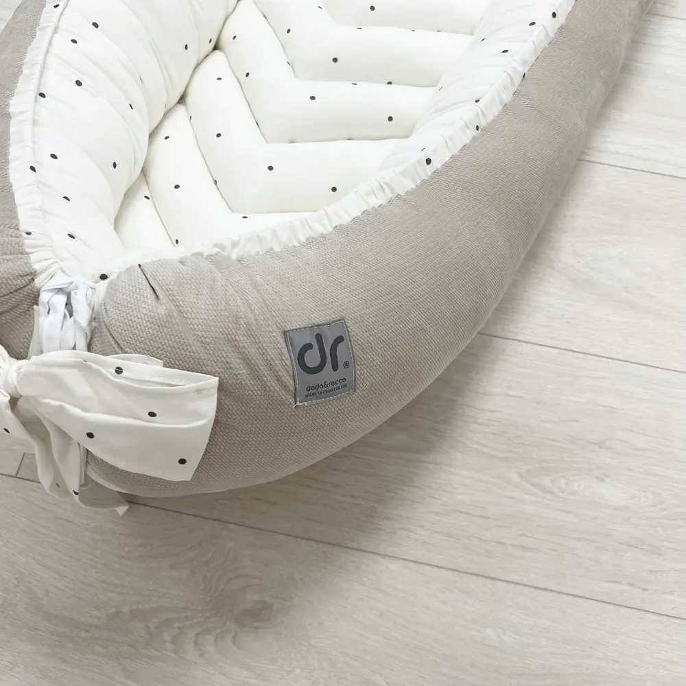 Dada & Rocco Gnijezdo Za Bebe Velvet Dots 1010-1002-1