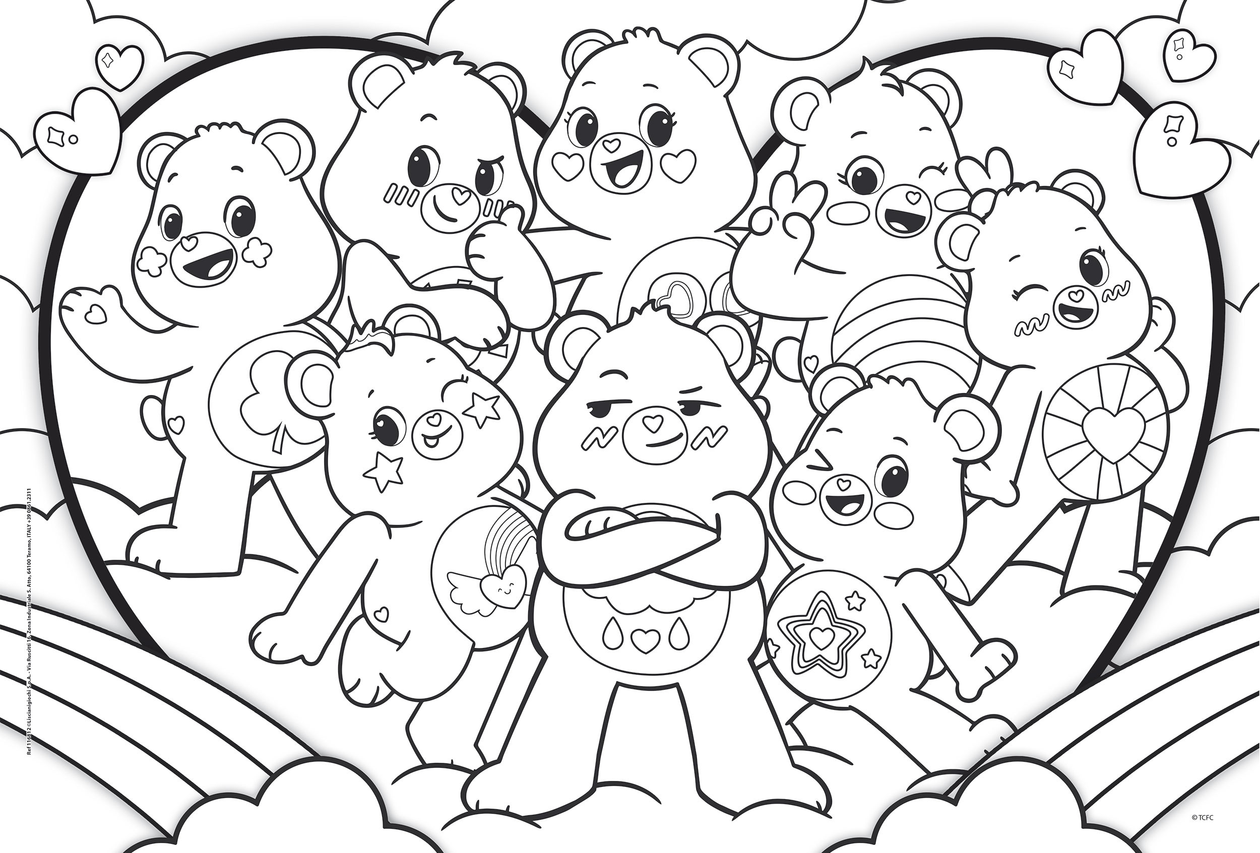 Lis:Care Bears Puzzle Df Plus 60